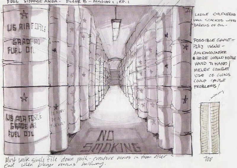 Half Life concept art sketch